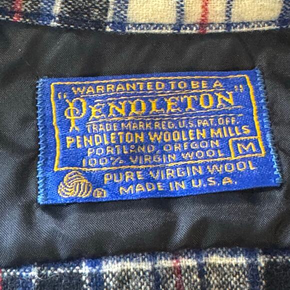 Vtg Pendleton The Original Board Shirt 100% Pure Wool Macrae Tartan Medium Shirt - Picture 7 of 10